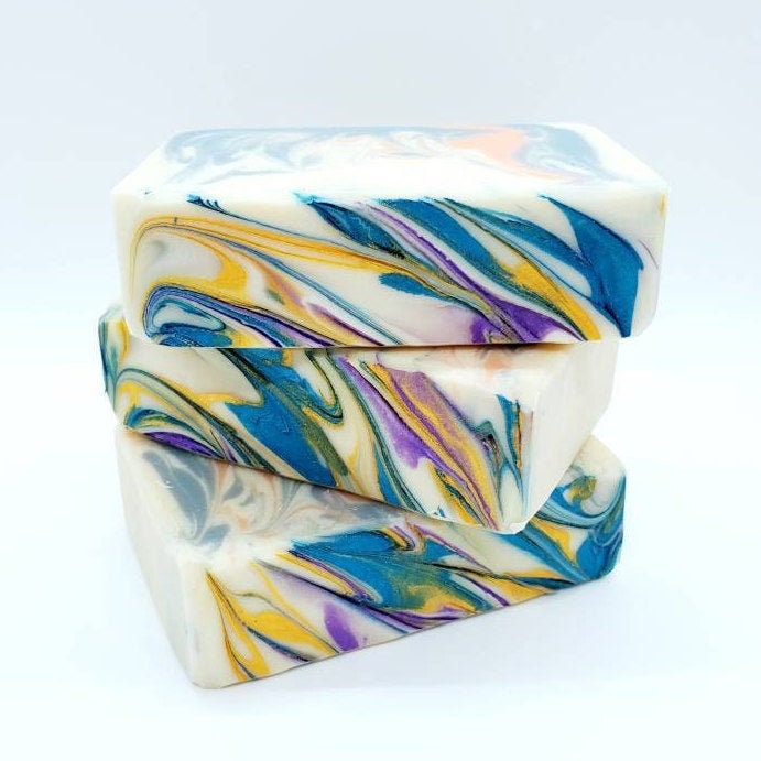 Large Pure Energy Goat Milk Soap 5.5 oz, handmade soap, citrus soap