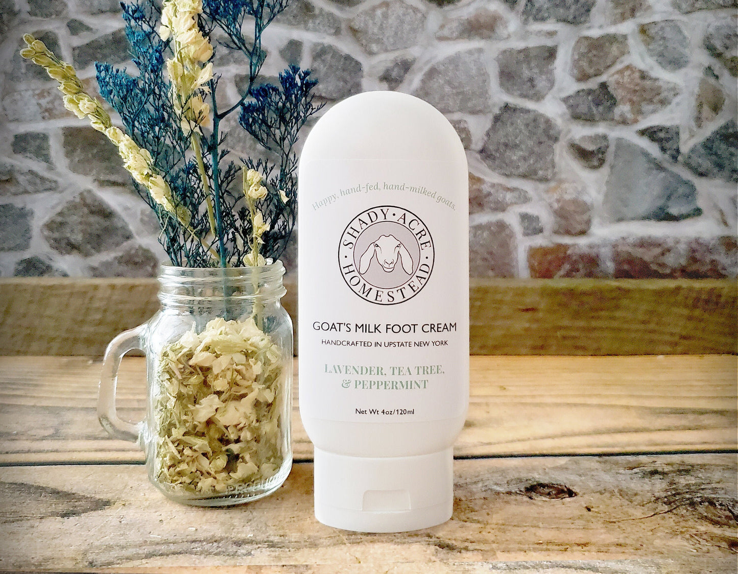 Goatmilk Foot creme, goat milk foot cream with peppermint and lavender, goats milk foot lotion, goats milk lotion for feet, goats milk foot cream for cracked heels, goat milk foot cream