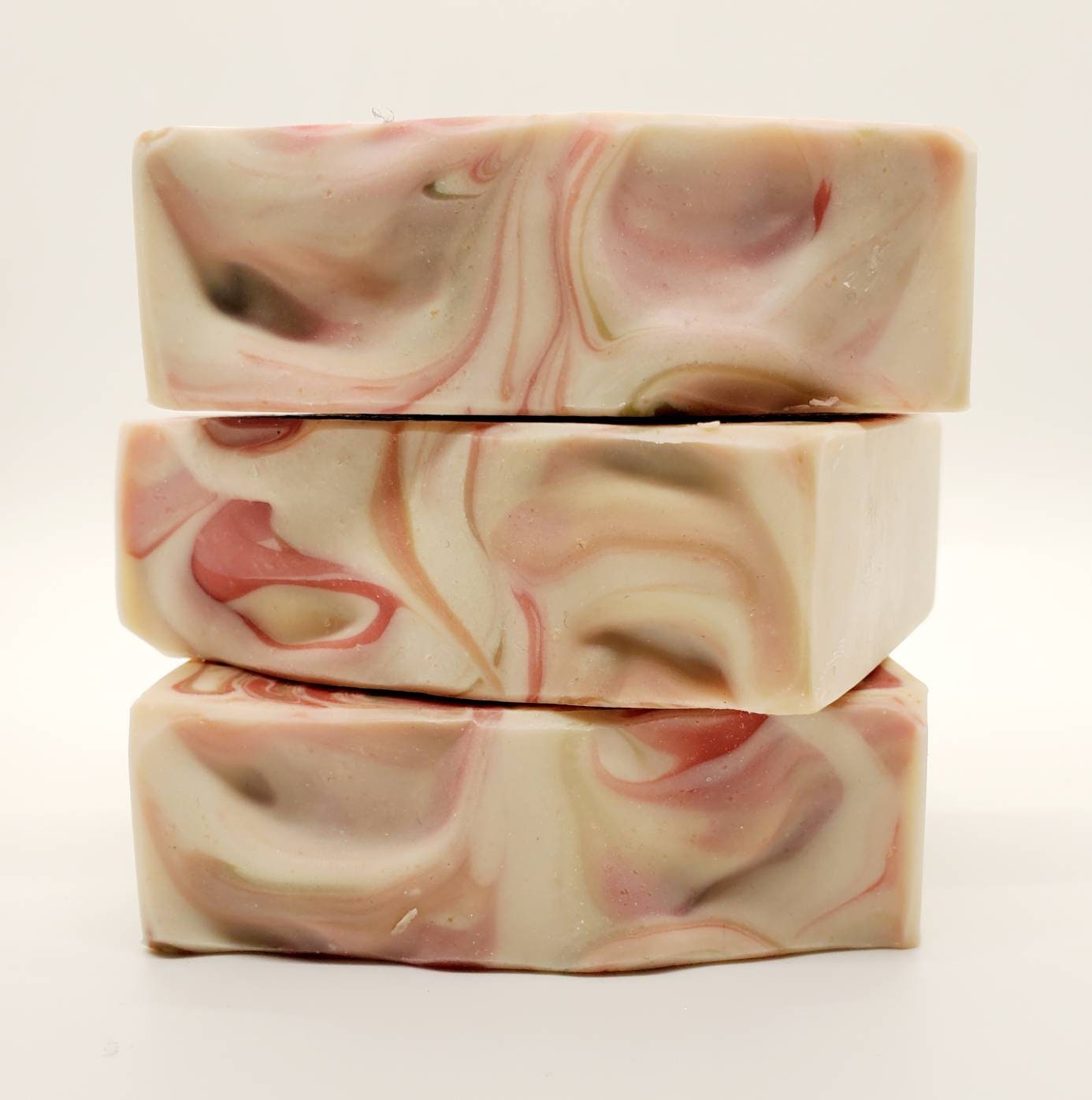 Large Red Berry Rhubarb Goat Milk Soap 5.5 oz, handmade soap, handcrafted soap, bar soap, hand made soap