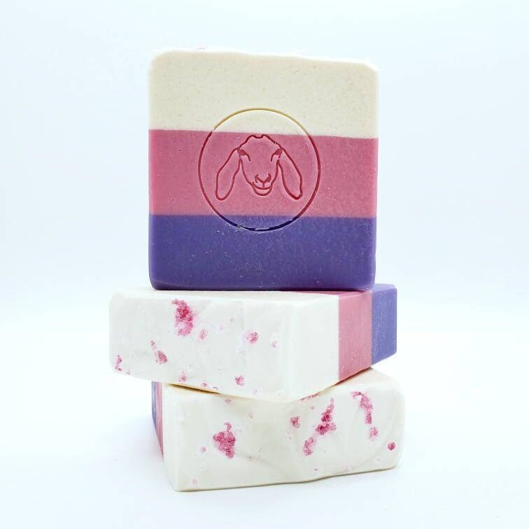 Large Lily of the Valley Goat Milk Soap 5.5 oz, floral soap, lily soap, handmade soap, cold process soap, gift for mom, gift for grandma