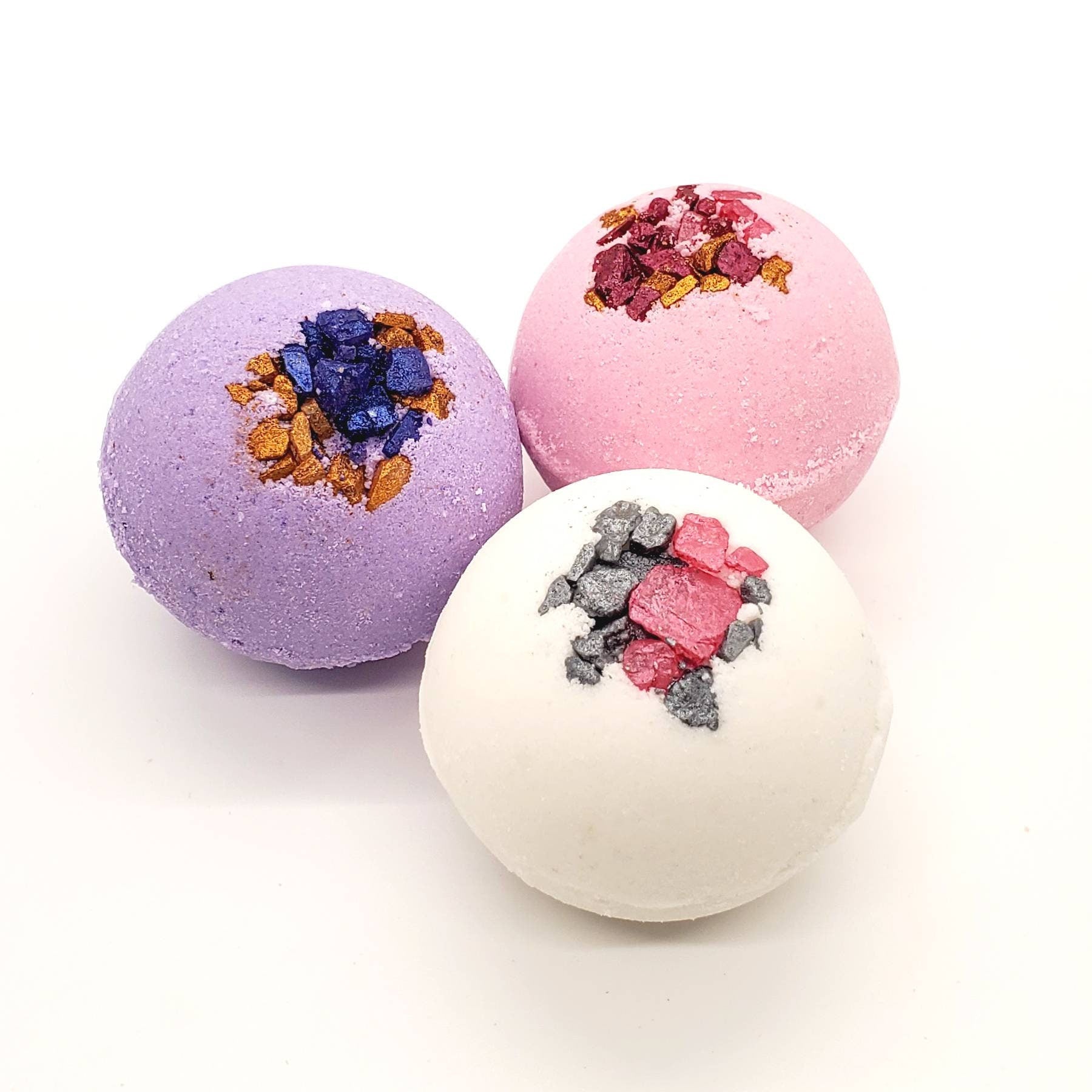 Mini bubble bath bombs, Mini bath bomb gift set, mini bubble bath bombs, bubbling bath truffle