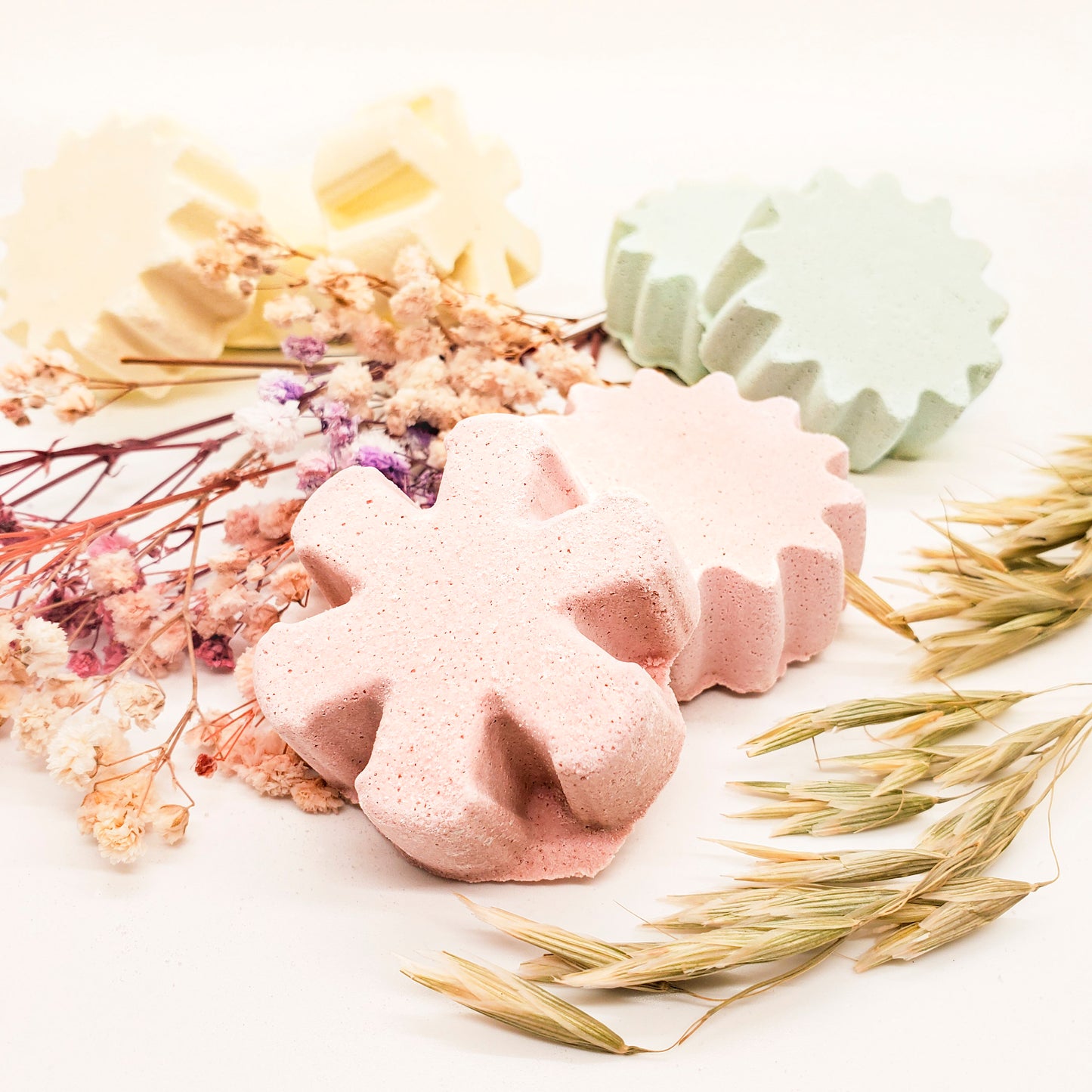 Natural Eucalyptus shower steamer with essential oil, Shower bomb gift set, Shower fizzy, shower bomb