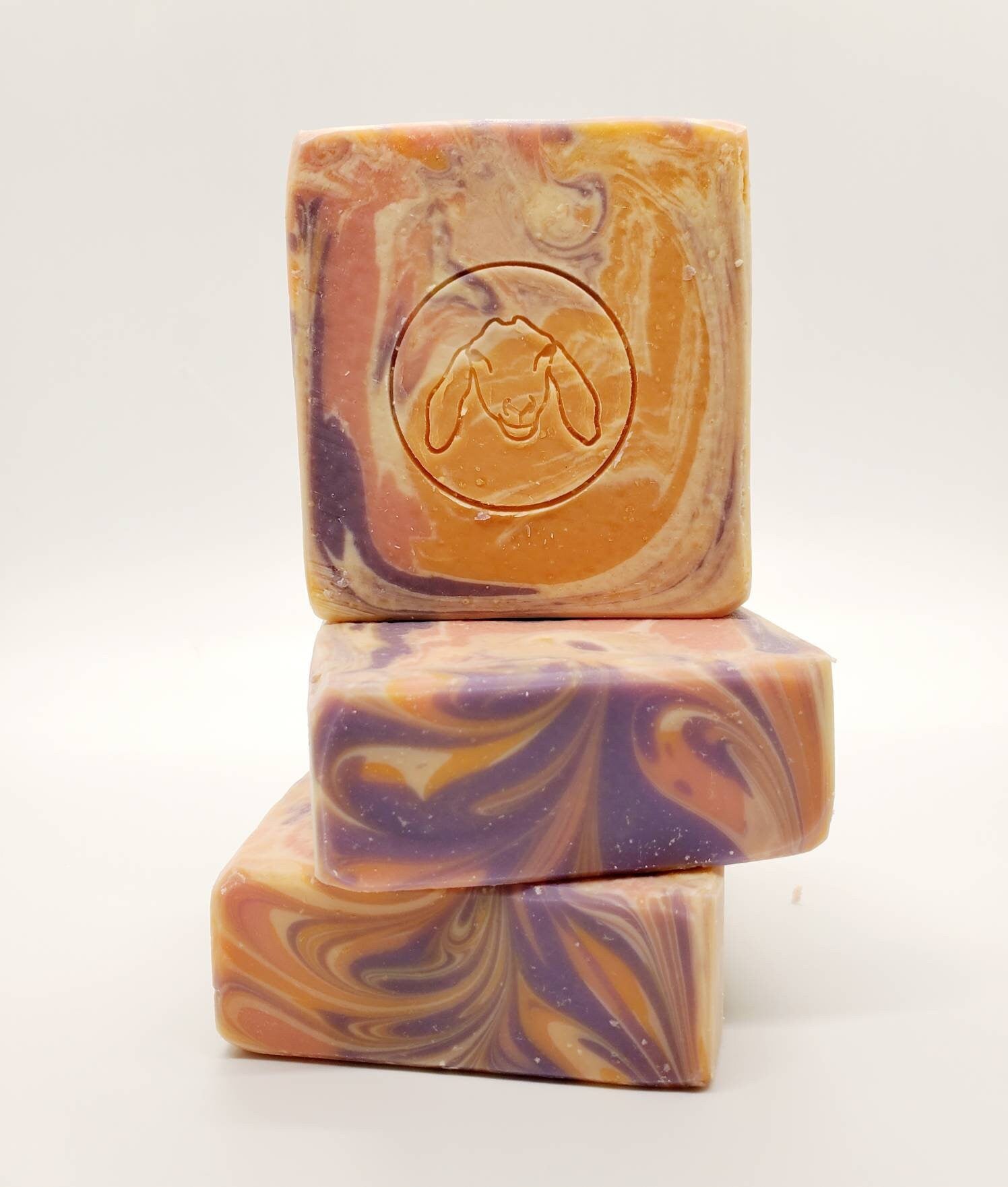 Large Lavender Apricot Goat Milk Soap Bar, Soap for Men, Lard soap, Hand Made Soap With Essential Oils, Goats Milk Soap Bar, Lavender Apricot Soap, Lard Soap, gifts for him, gifts for her, goat milk soap scented, goat milk bar soap