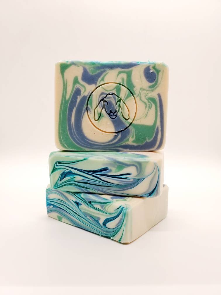 Large Gentleman's Tonic goat milk soap 5.5 oz, hand made soap, sustainable soap, natural eco friendly soap, bar soap