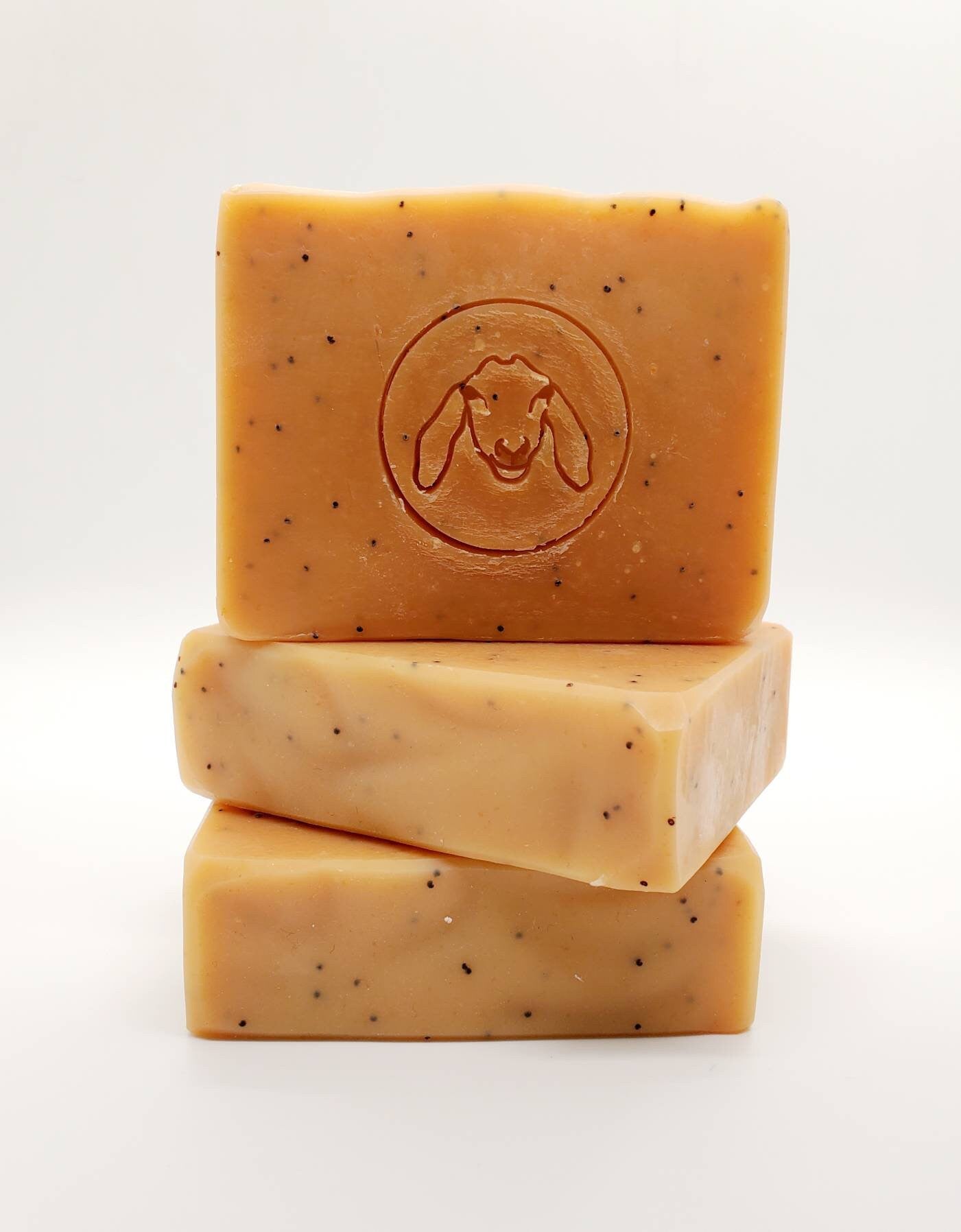 Large Happy Camper Goat Milk Soap 5.5 oz, hand made soap, essential oil soap, fisherman's soap, campers soap, natural, eco friendly soap