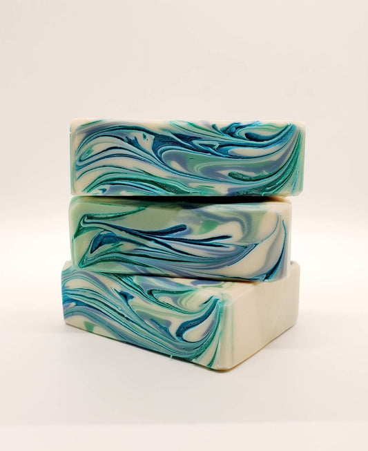 Large Gentleman's Tonic goat milk soap 5.5 oz, hand made soap, sustainable soap, natural eco friendly soap, bar soap