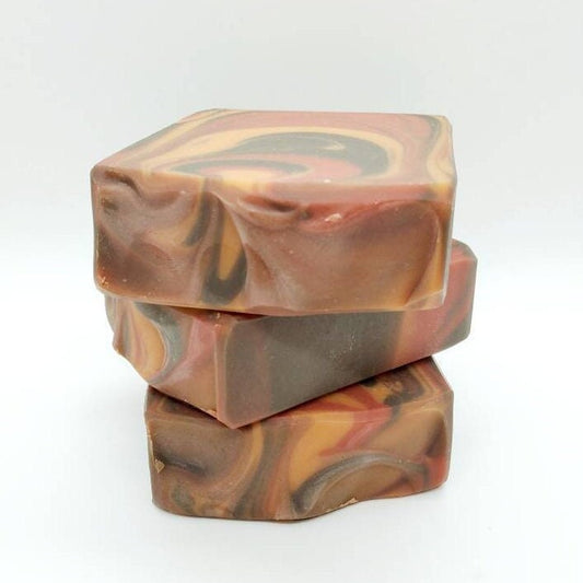 Large 5.5 oz Kentucky Bourbon scented goat milk soap, goat milk soap, goats milk soap, goat milk soap bar, goats milk soap bar, soap for men,  sensitive skin soap, shea butter soap, olive oil soap, lard soap, handmade soap, fragrance oil soap