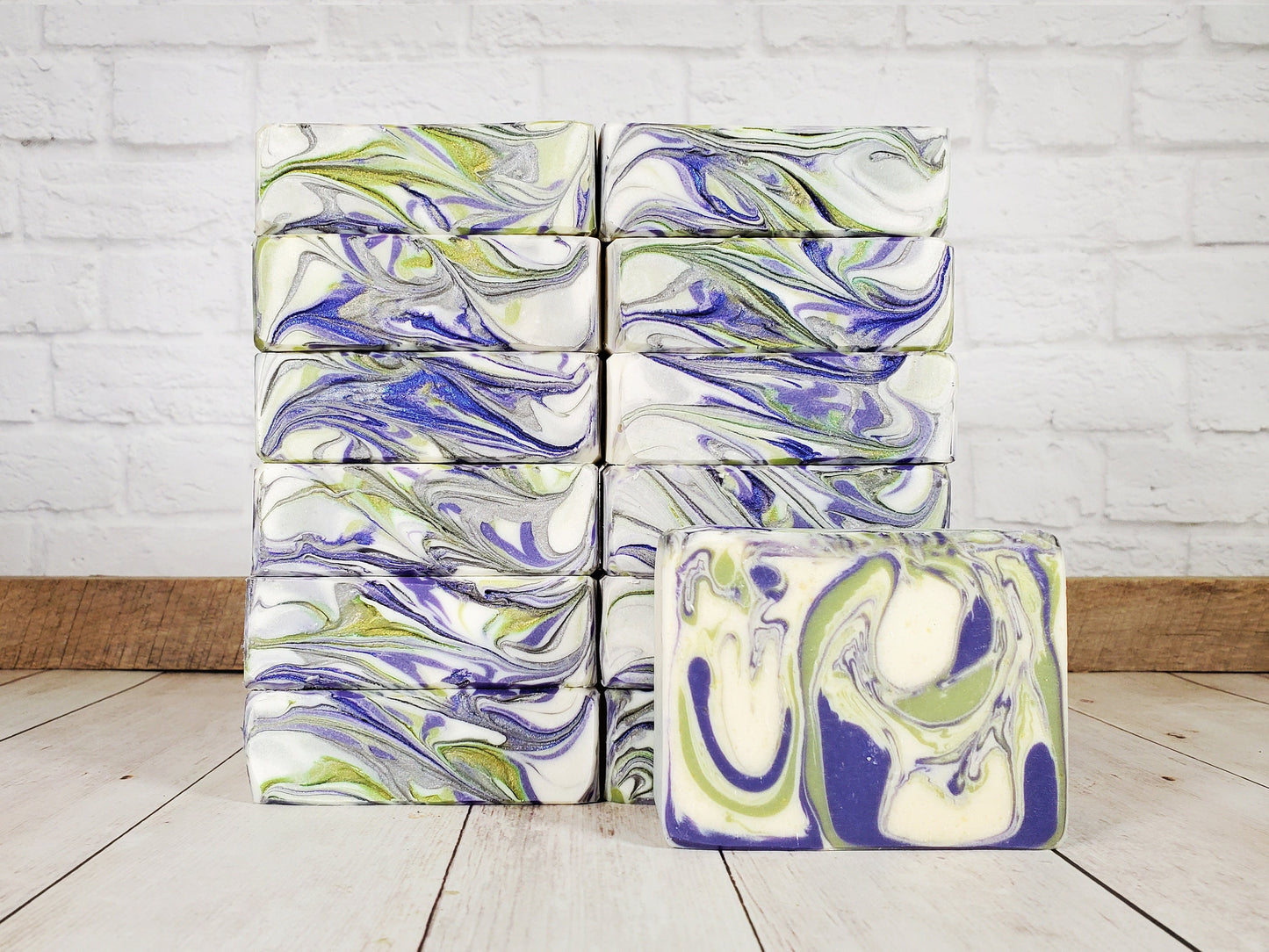 Artisan Goat Milk Soap Loaves, 13 Soap Bars