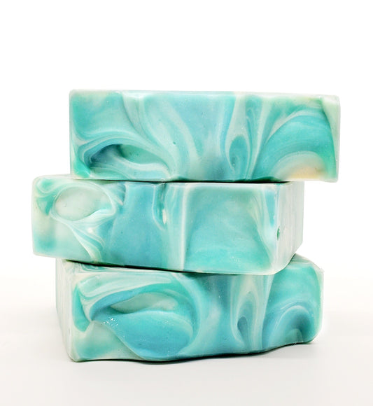 Goat milk soap, goats milk soap, moisturizing soap for eczema, eczema soap, goatmilk soap, handmade soap, After the Rain 5.5 oz soap bars, goat bar soap, goat milk bar soap, lard soap for men