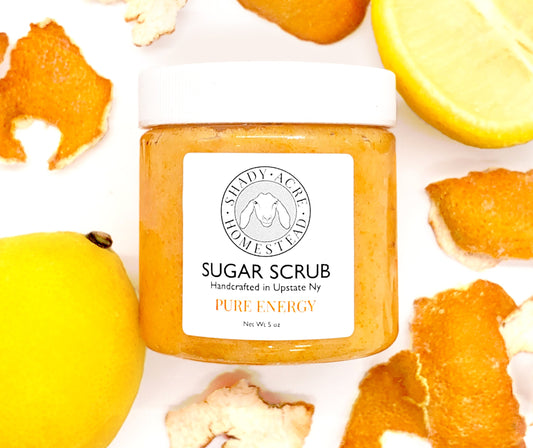 sugar scrub, sugar scrubs, Goat Milk Sugar Scrub 5.5 oz, Natural Body Scrub, Goat milk scrub, Goats Milk Scrub With Essential Oils, Sugar Body Scrub, Sugar Skin Scrub For Hands