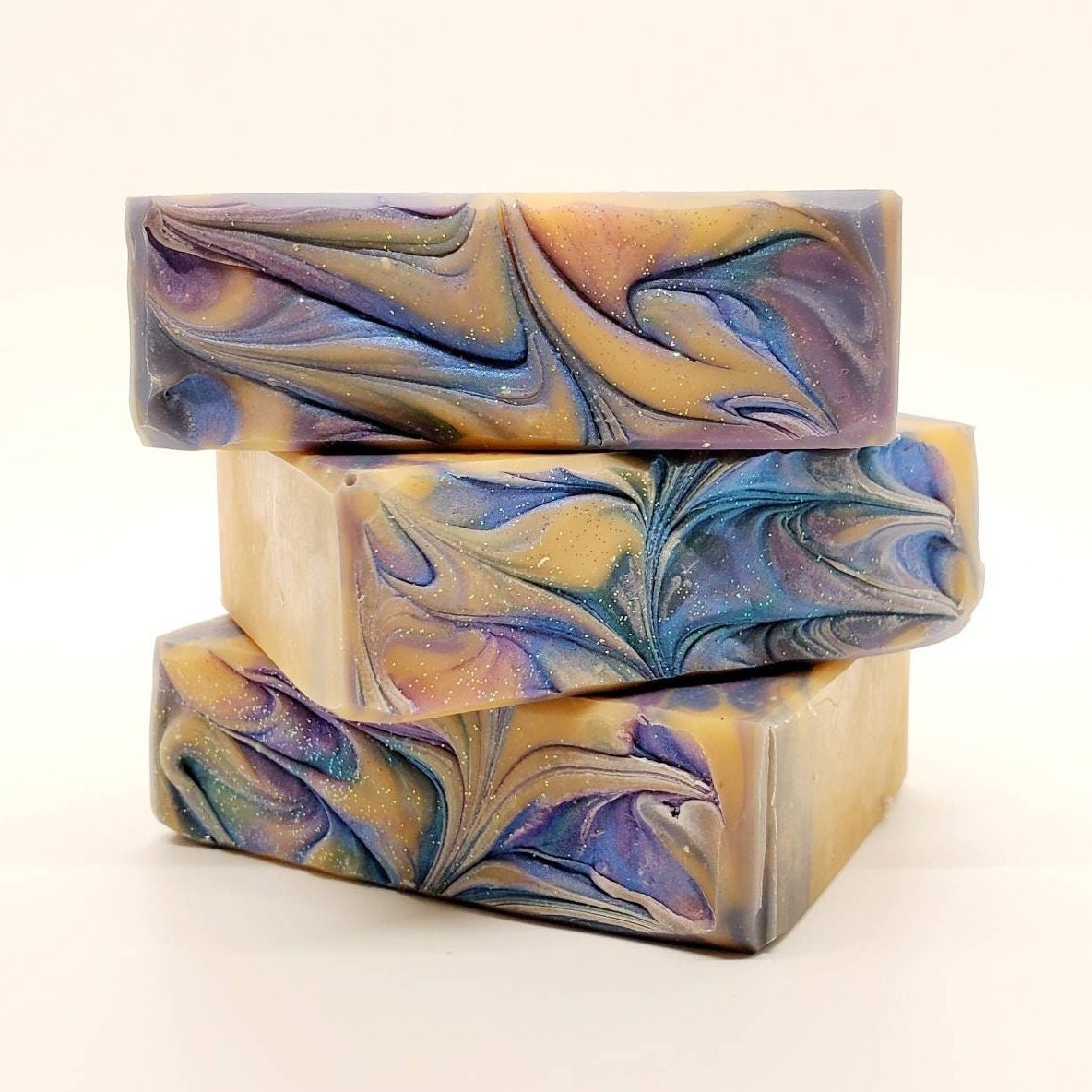 Large Wildflower Goat Milk Soap Bar, Soap for Men, Lard soap, Hand Made Soap With Essential Oils, Wildflower Honey Goats Milk Soap Bar, Flower Soap, Floral Lard Soap, gifts for him, gifts for her, goat milk soap scented, goat milk bar soap