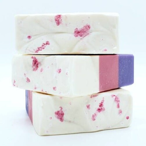 Large Lily of the Valley Goat Milk Soap 5.5 oz, floral soap, lily soap, handmade soap, cold process soap, gift for mom, gift for grandma