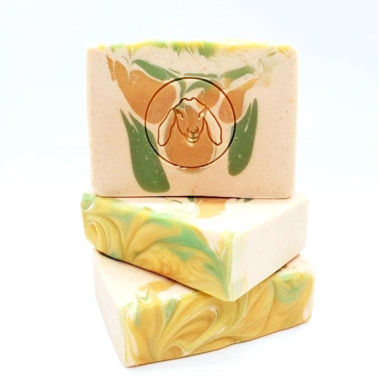 Photo of Lemongrass soap, goat milk soap, soap bar, soap for men, lemongrass goats milk soap bar, mens soap bar, homemade soap, goats milk soap lemongrass, lard soap, lemongrass olive oil soap, lemongrass shea butter soap, face soap bar