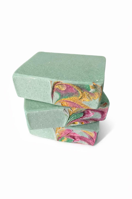 Goat Milk Soap Rosehip Jasmine 5.5 oz Large Bar, Handmade Soap, Bar Soap, Goats Milk Soap, Lard Soap, Clean Scented Soap, Fresh Scent