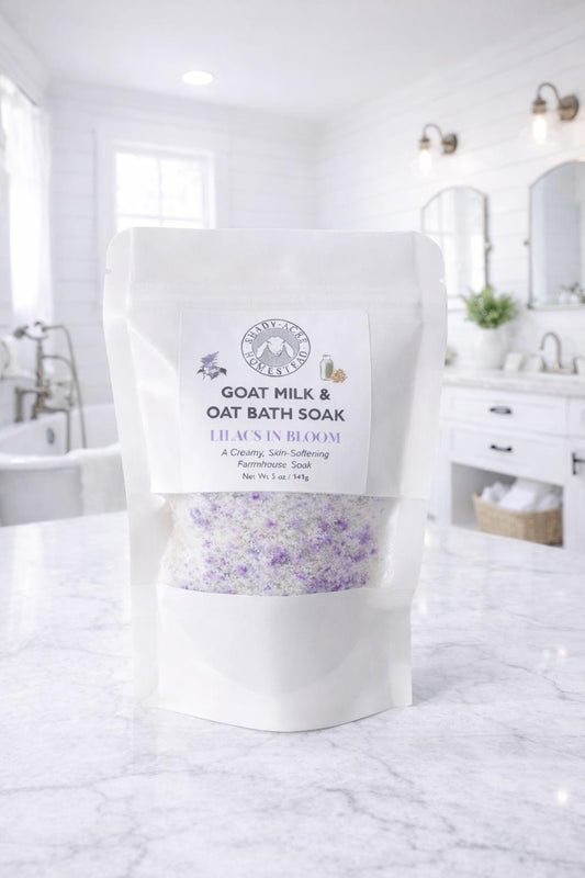 Goat Milk Bath Soak | Single Use Milk Bath | Lavender Eucalyptus, Floral & Unscented Options | Self Care Gift | 5 oz Mineral Soak